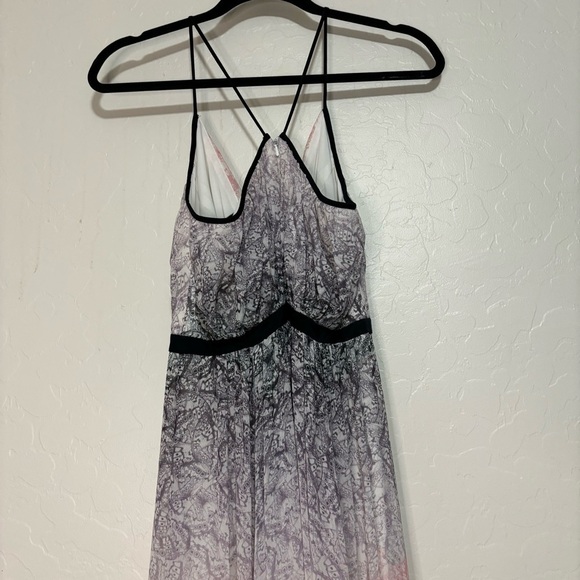 Badgley Mischka Twirling Butterfly Ombré Formal Maxi Dress Fairycore Whimsical 0 - Picture 10 of 15